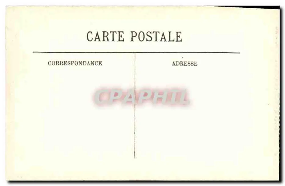 Fontainebleau — Das Schloss. Salon der Madame de Maintenon — LL. n°85 - Rückseite