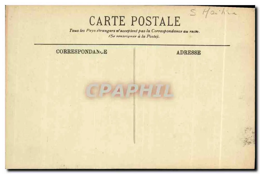 Le Havre — O Boulevard Marítimo à Maré Baixa — LL. — n°93 - Verso