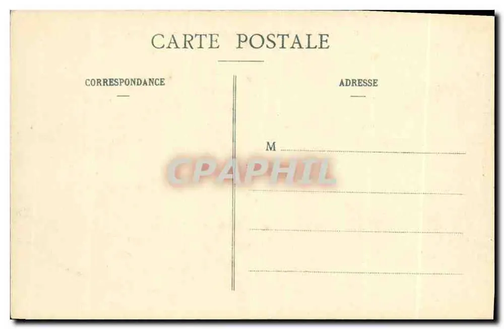 Le Havre — Ansicht des Hafens zur Flutzeit — C.V. - 2057 - Rückseite