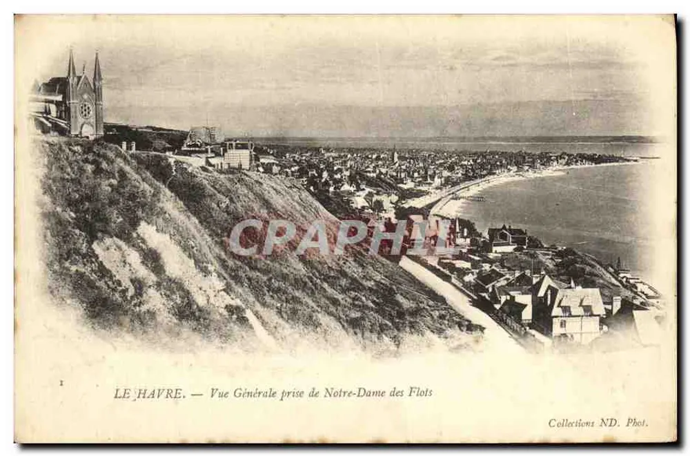 Le Havre — Allgemeine Ansicht vom Notre-Dame des Flots — Collections ND. Phot. - Vorderseite
