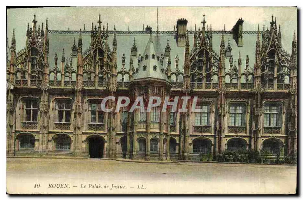 Rouen — Pałac Sądowy — LL. n°10 - Awers