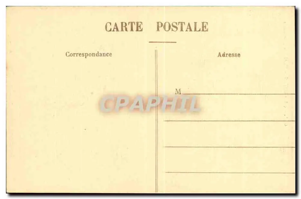 Rouen — Hotel Bourgtheronlde — C.P. 448 - Achterkant