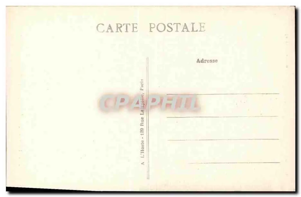 Jumièges (Seine Inf.) — Die Abtei - Haupteingang — Verlag Languetti, Betreiber - Rückseite