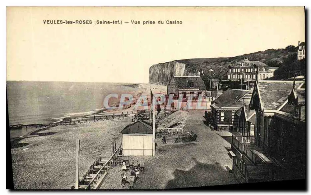 Veules-les-Roses (Seine-Inf.) — Ansicht vom Casino - Vorderseite