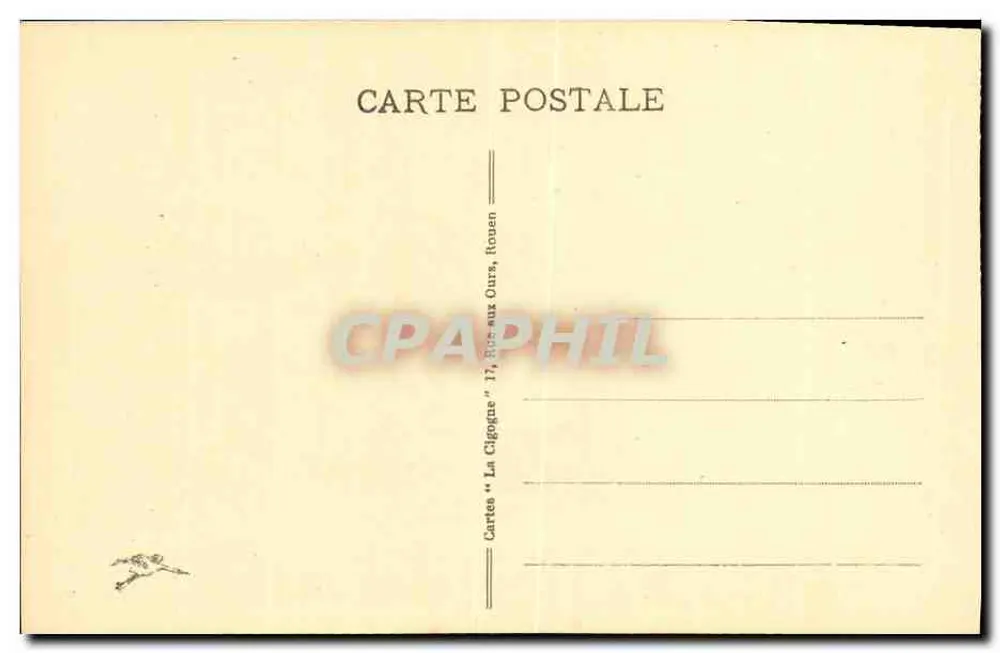 Rouen - Pont Corneille - Vista geral — editor NADON, n° 416 - Verso