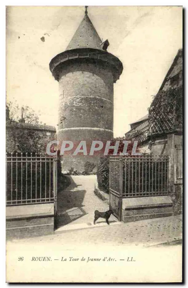 Rouen — Torre de Joana d'Arc — LL. — n°26 - Frente