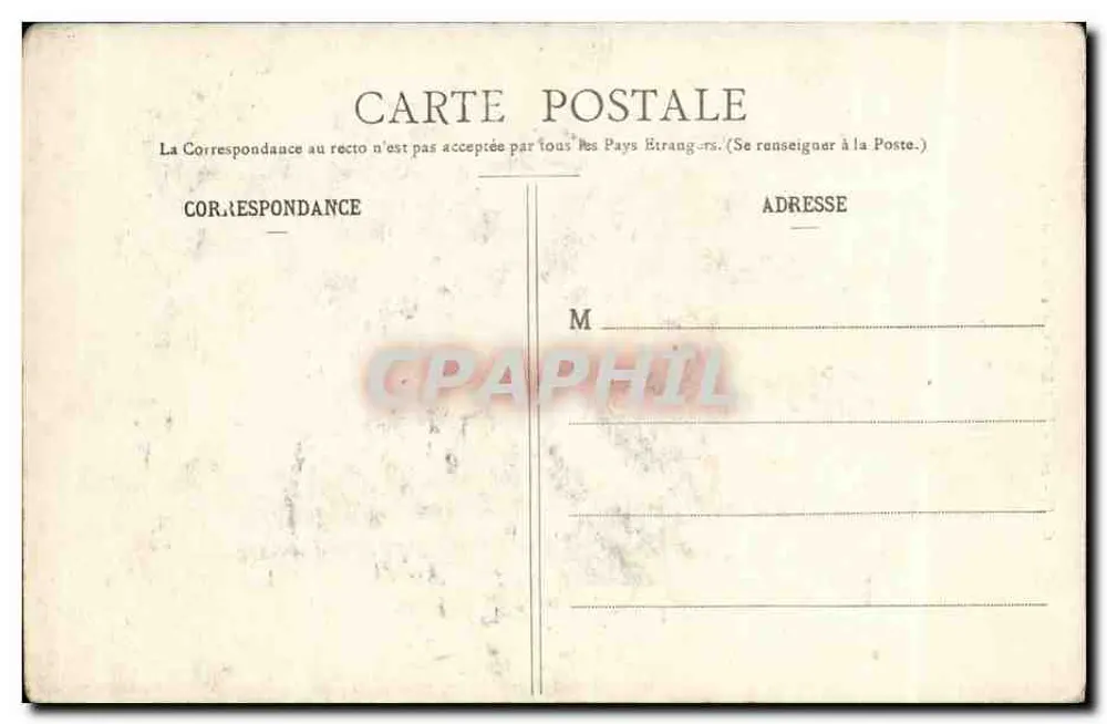 Rouen - Catedral (Portal) — C.V. 401 — Editor C.V. (Rouen) - Verso