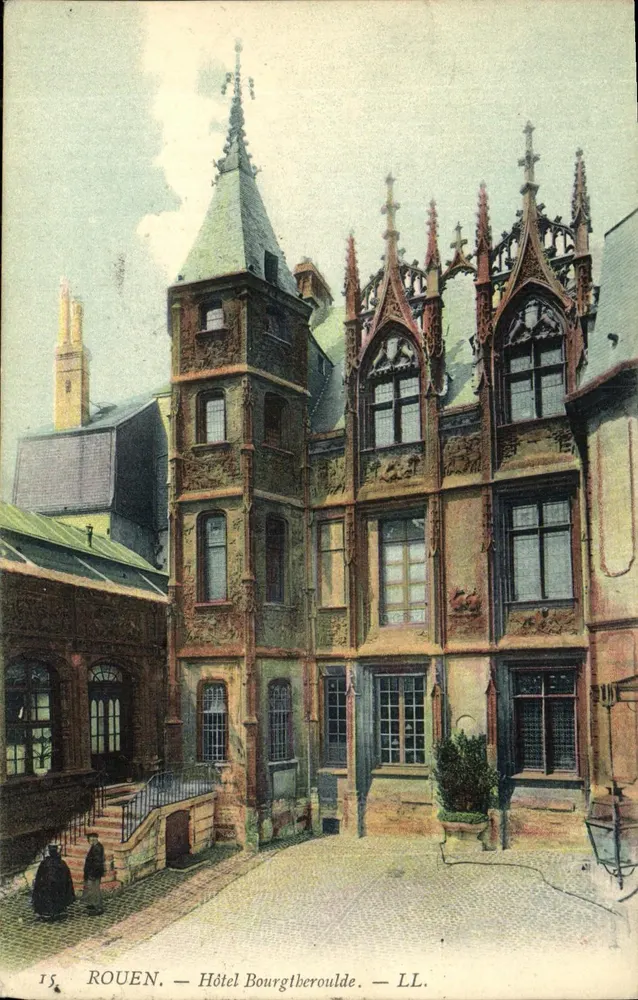 Rouen — Hotel Bourgtheroulde — LL. — N°15 - Voorkant