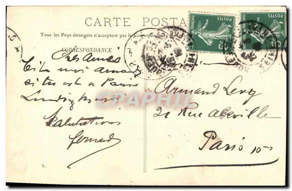 Rouen — Hotel Bourgtheroulde — LL. — N°15 - Achterkant