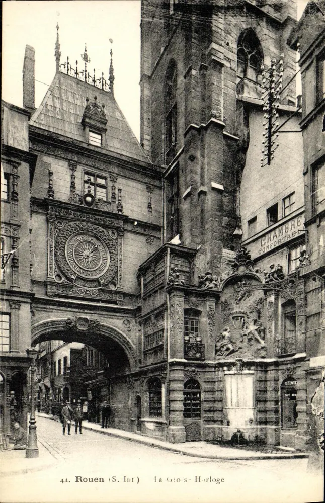 Rouen (S. Int) — A Grande Relógio — Marcel Kaltier, Rouen - Frente