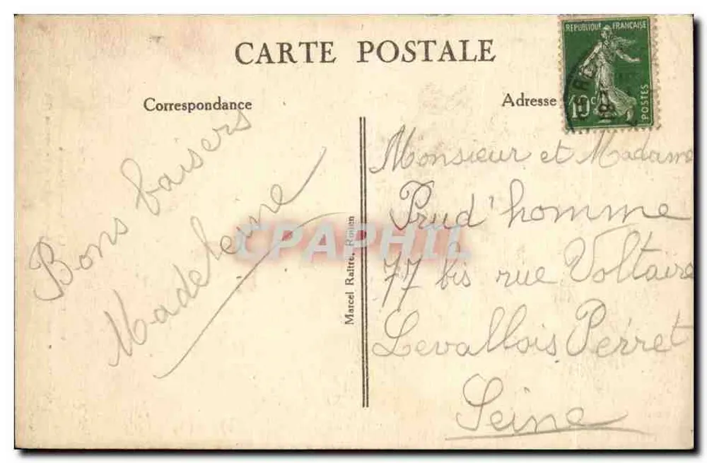 Rouen — Duża Godzina i Fontanna — Styl gotycki (1300-1397) — Arcada z 1511 i Fontanna z 1731 - Rewers