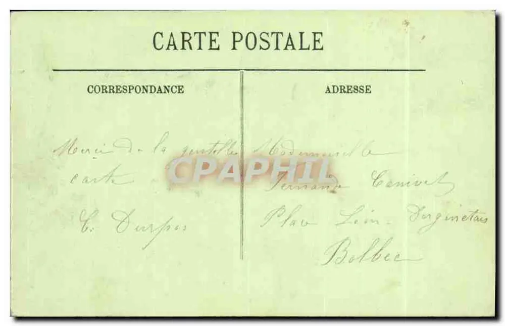 Rouen — Fontäne der Großen Uhr — LL. - Rückseite