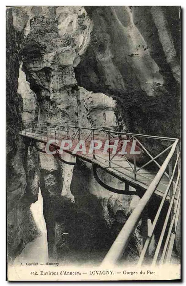 Gorges du Fier — Annecy — LOVAGNY — 412 - Vorderseite