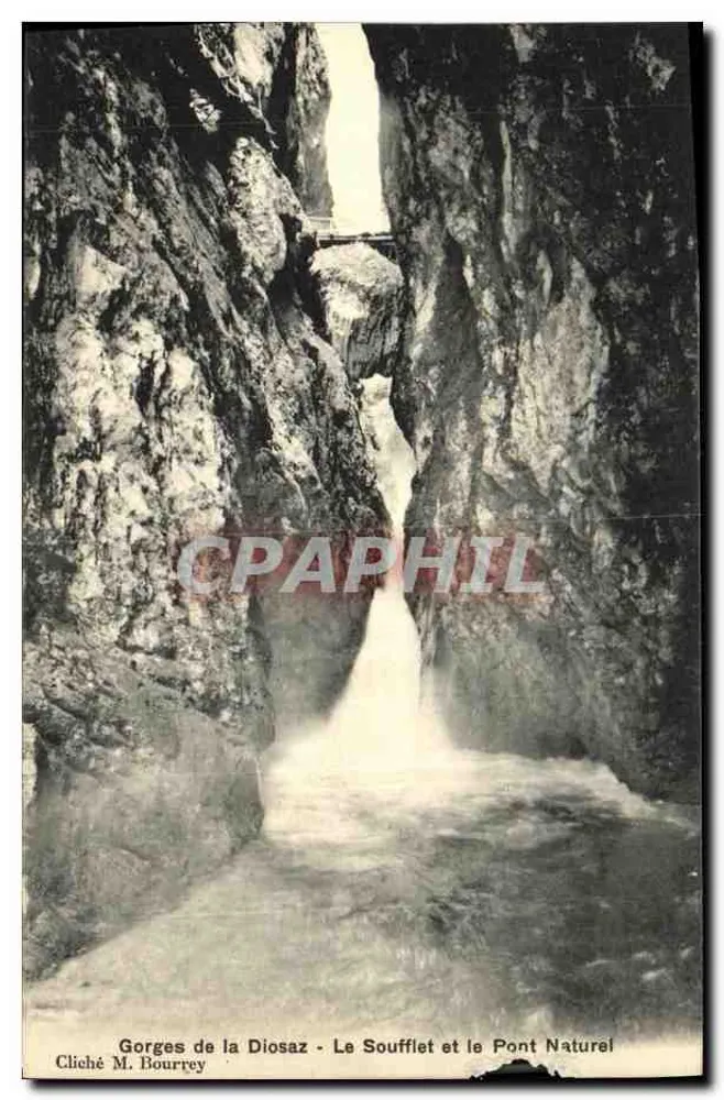 Gorges de la Diosaz - Le Soufflet und der Natürliche Brücke — Foto von M. Bourrey - Vorderseite