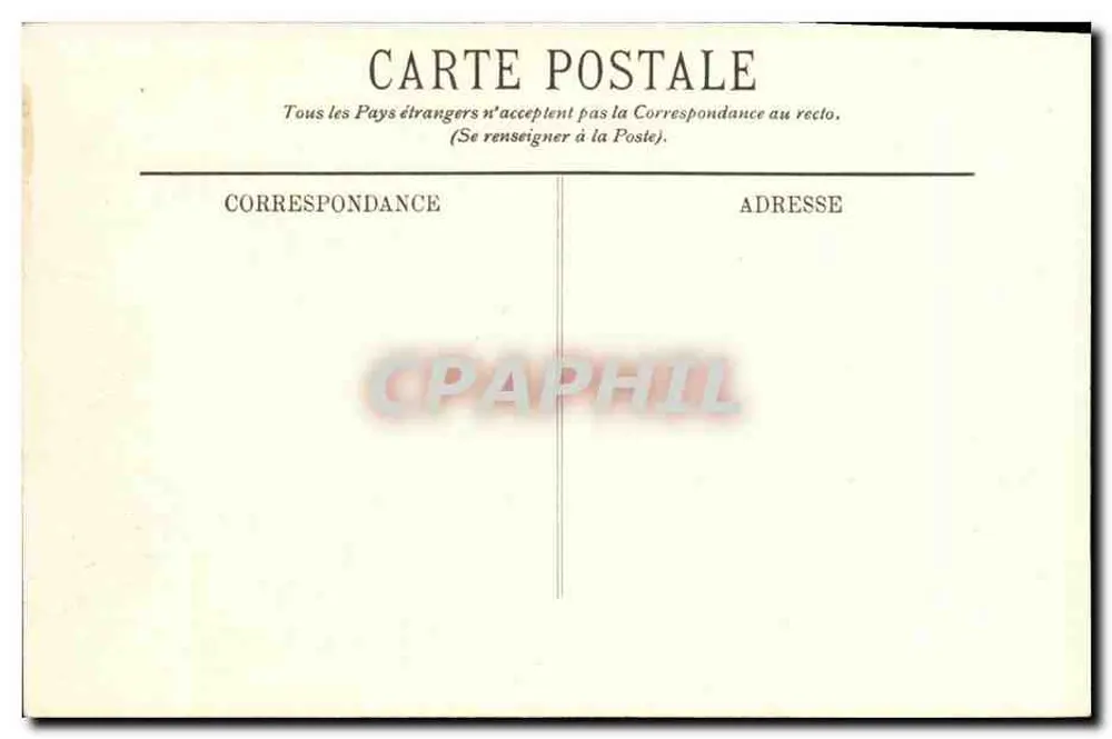 Sainte-Adresse — O Havre Nice — LL. — n° 219 - Verso