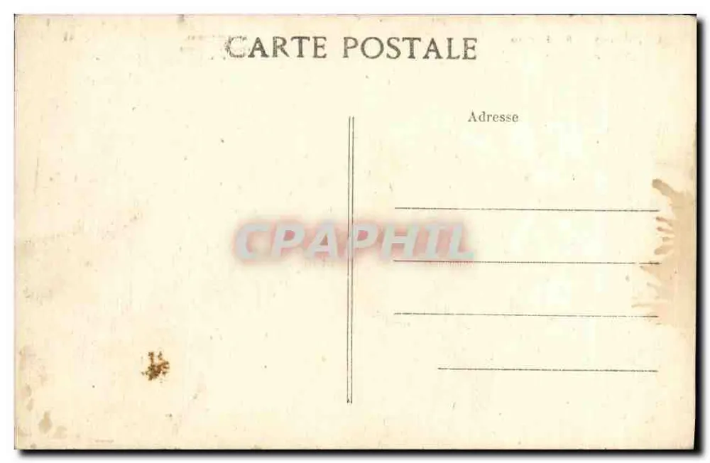 Fécamp — Cour d'Honneur da Abadia Bénédictine — LE LITTORAL (Seine-Inférieure) F. L. - Verso