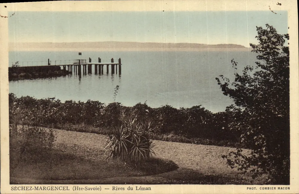 Séchez-Margencel (Hte-Savoie) — Rives du Léman — Phot. Combier Macon - Voorkant