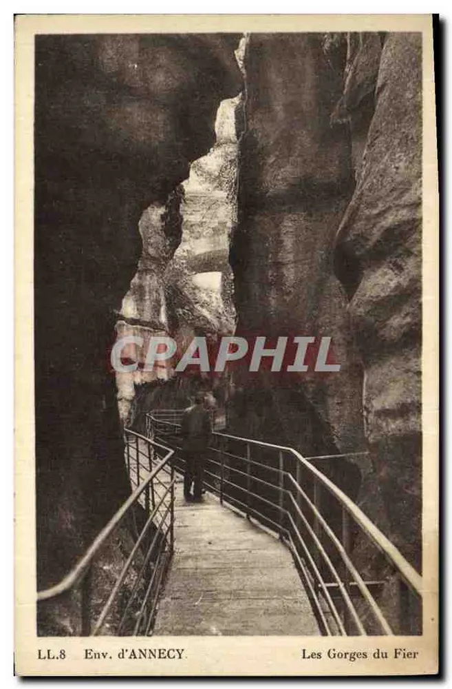 As Gorges do Fier — Env. de ANNECY — LL.8 - Frente
