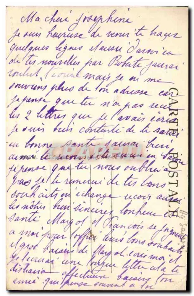 Mons (Alta Saboia) — Vista geral — editor desconhecido, n° 4430 - Verso