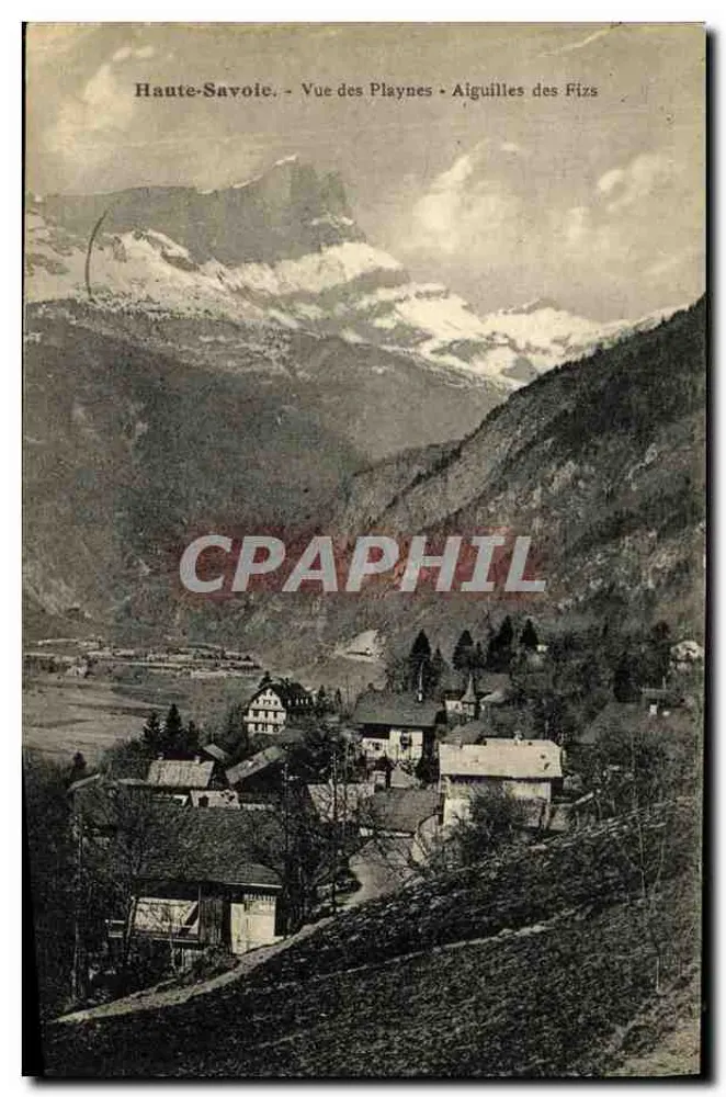 Haute-Savoie - Blick auf die Playnnes - Aiguilles des Fizs - Vorderseite