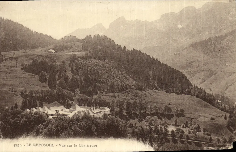 O Reposoir — Vista sobre a Chartreuse — Edição Les Jeunes de Swoie - Frente