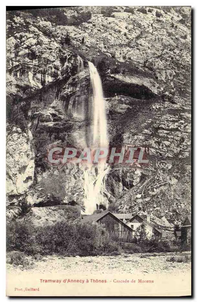 Tramway de Annecy para Thônes — Cachoeira de Morette — Fot. Gaillard - Frente