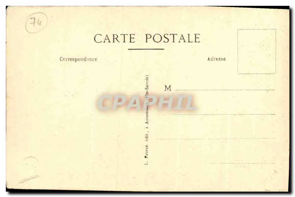 Annecy (Hte-Savoie) - Altviertel - Die Porte Sainte-Claire (XV. Jahrhundert) - Rückseite