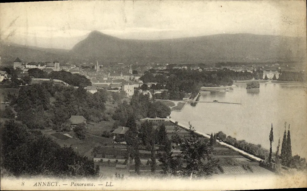Annecy — Panorama — LL - Frente