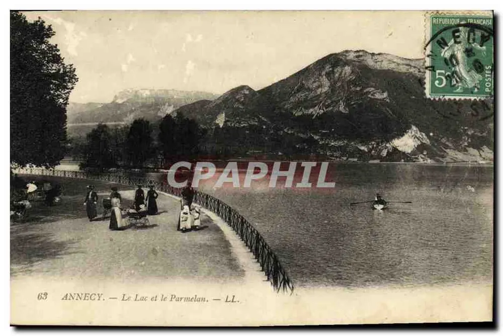 Annecy — Der See und der Parmelan — LL. - Vorderseite