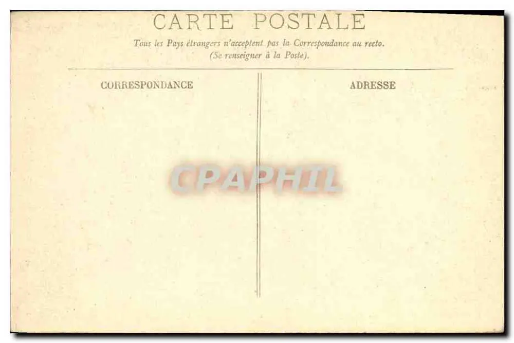 Fontainebleau — Das Schloss. Der Abdikationsraum — LL. n° 65 - Rückseite
