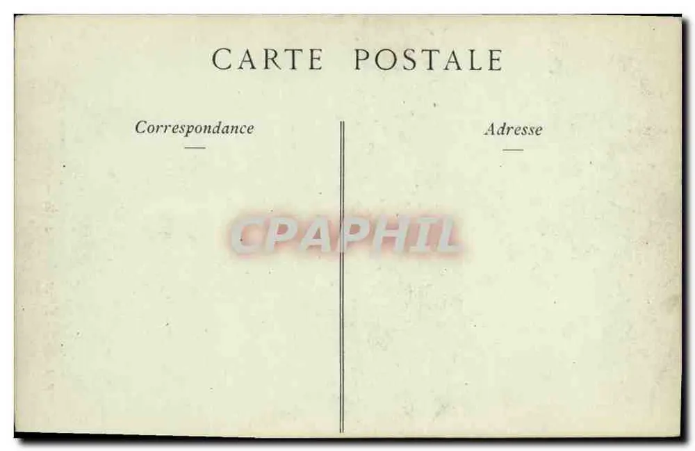 Palast von Fontainebleau — Portikus genannt Serlio — Cliché von G. Leidenfront, Sammlung ND Phot - Rückseite
