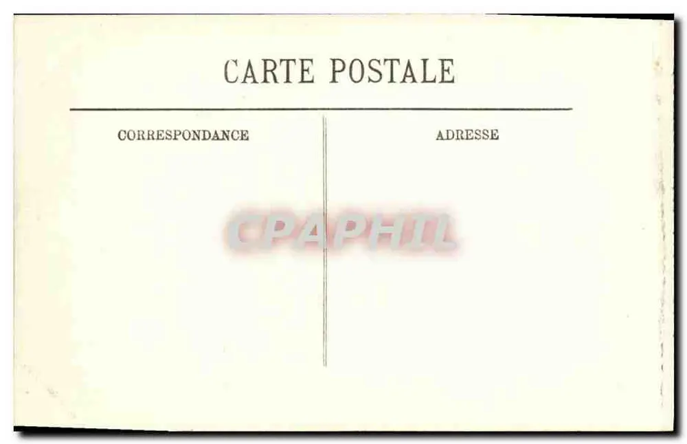 Fontainebleau — Das Schloss. — Zimmer von Marie-Antoinette — Verlag LL, n° 76 - Rückseite