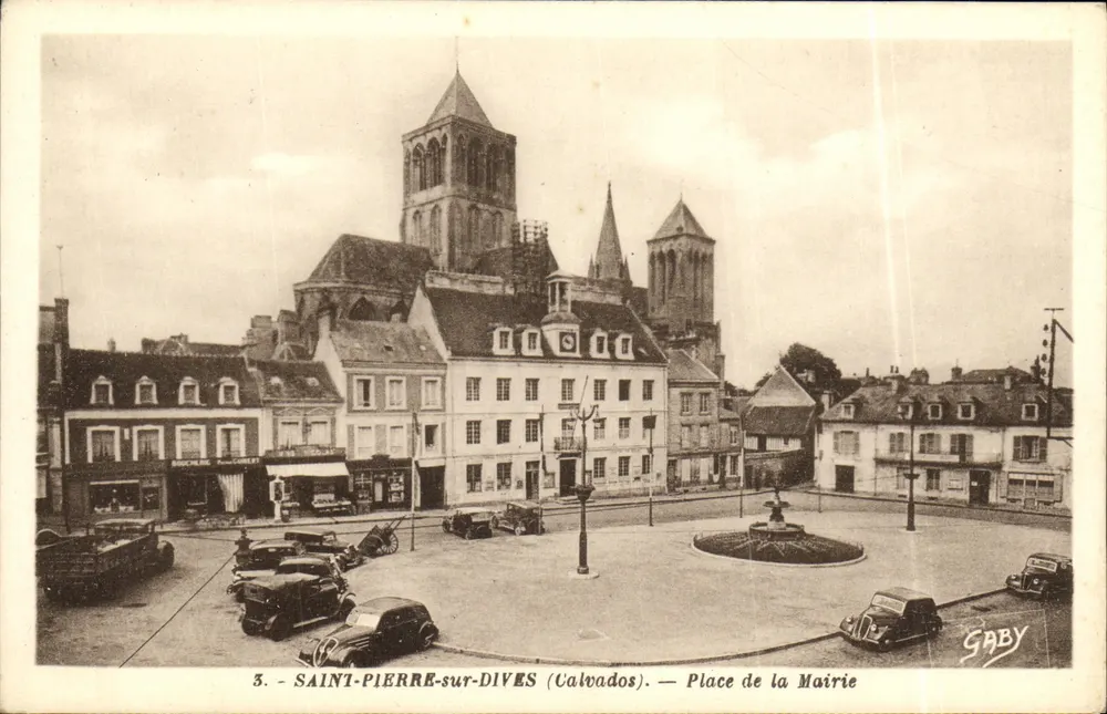 Saint-Pierre-sur-Dives — Place de la Mairie — Gaby - Vorderseite