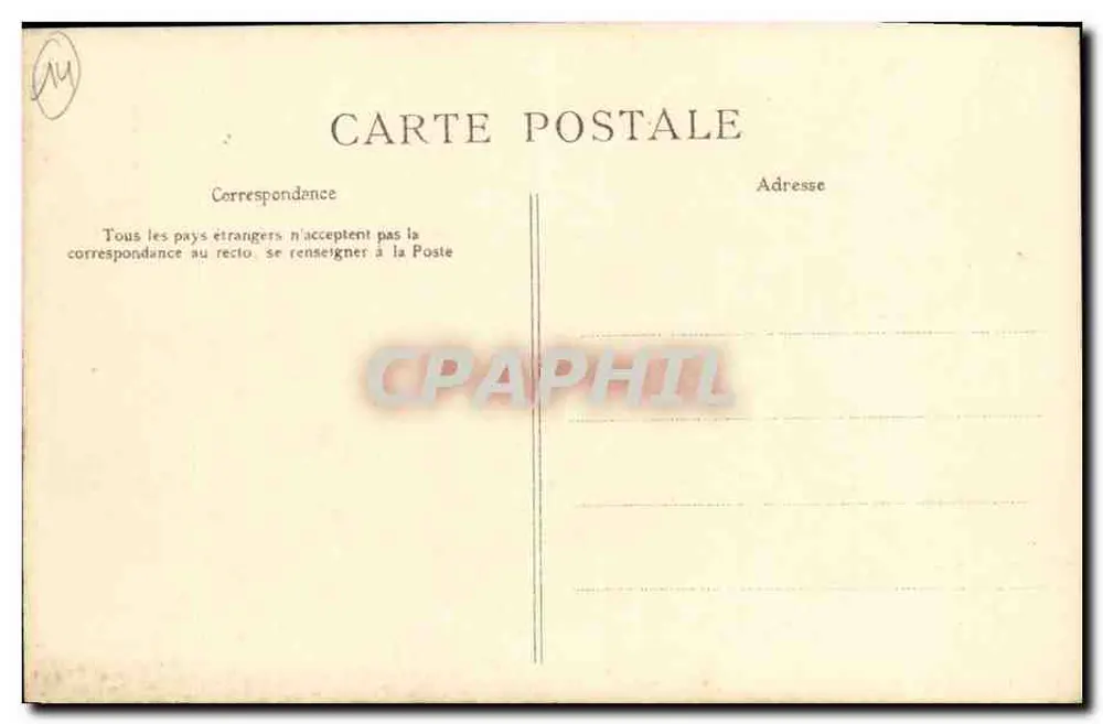 Ouistreham — O Bairro do Porto — La C.P.A. - Verso