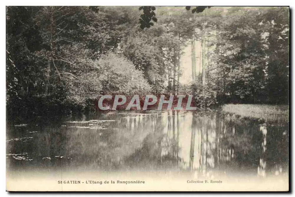 St-GATIEN - Der See der Rançonnière — Sammlung R. Rousée - Vorderseite