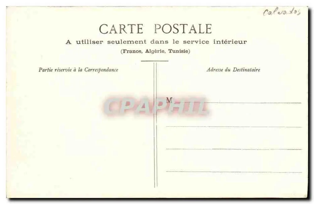 St-Lambert - O Castelo — editor Véron, n° 147 - Verso