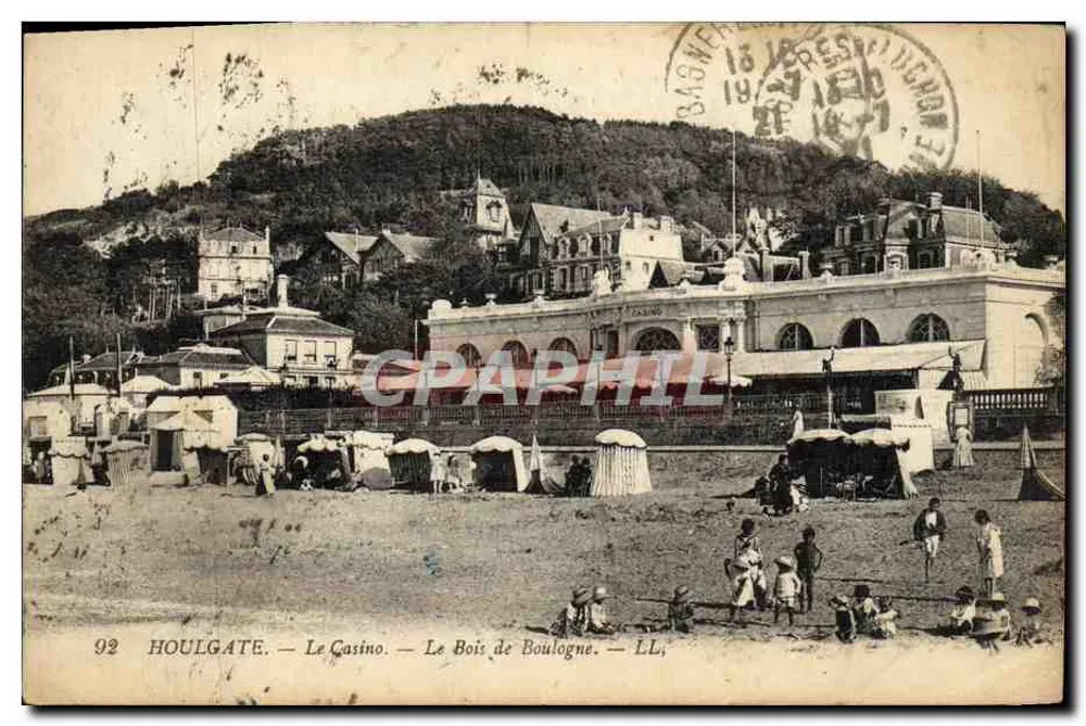 Houlgate — Das Casino — Der Bois de Boulogne — Verlag LL - Vorderseite