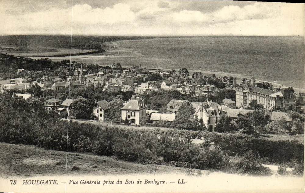 Houlgate — Allgemeiner Blick vom Bois de Boulogne — LL. — n°73 - Vorderseite