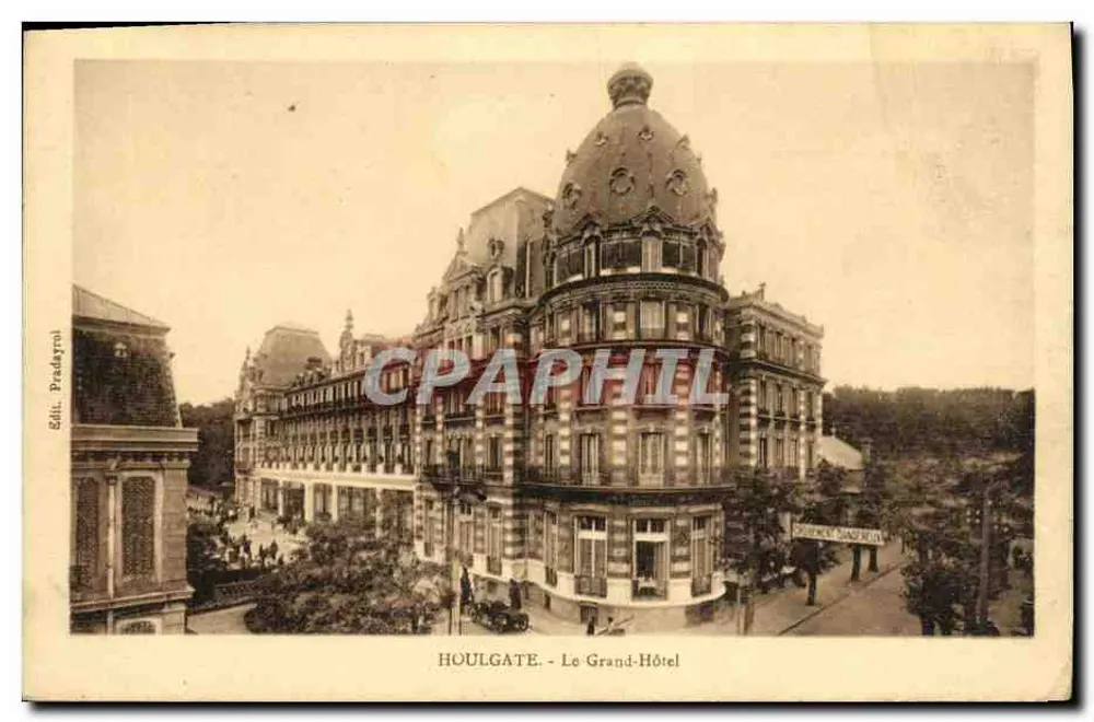 Houlgate - O Grand-Hôtel — Ed. Pradryrol - Frente