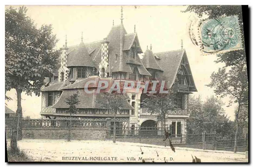Beuzeval-Houlgate — Villa Meunier — L. D. - Frente