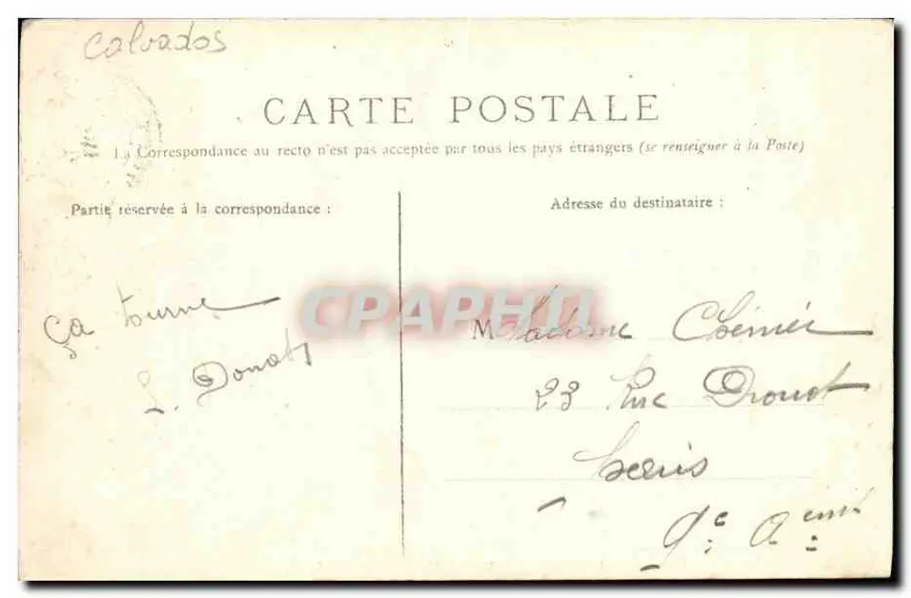 Beuzeval-Houlgate — Villa Meunier — L. D. - Verso