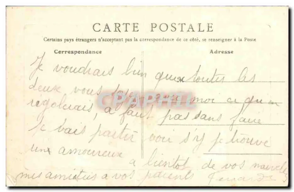 Langrune-sur-Mer (Calvados) — Il Bagno alla Onda — Collezione Guernier, n°31 - Verso