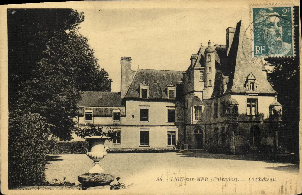 LION-sur-MER (Calvados) — Le Château — G. Artaud, éditeur - Awers