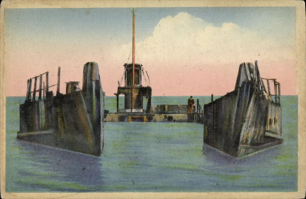 Tankponton — Saint-Aubin-sur-Mer — Verlag CAP - Vorderseite