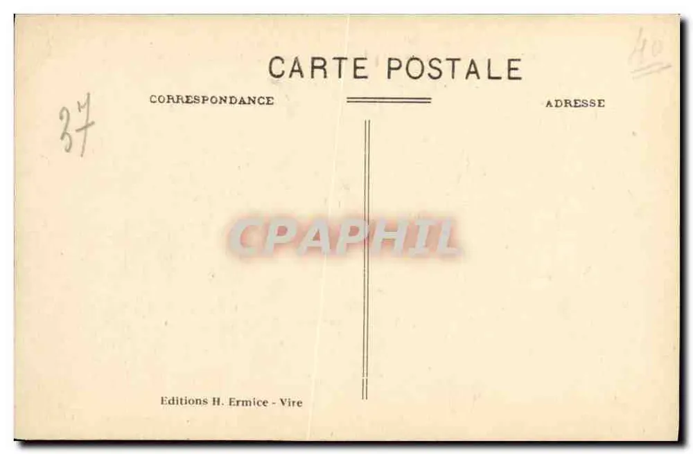 Die Ufer der Vire - Von Beny-Bocage bis Campeaux — Editions H. Ermice - Vire - Rückseite