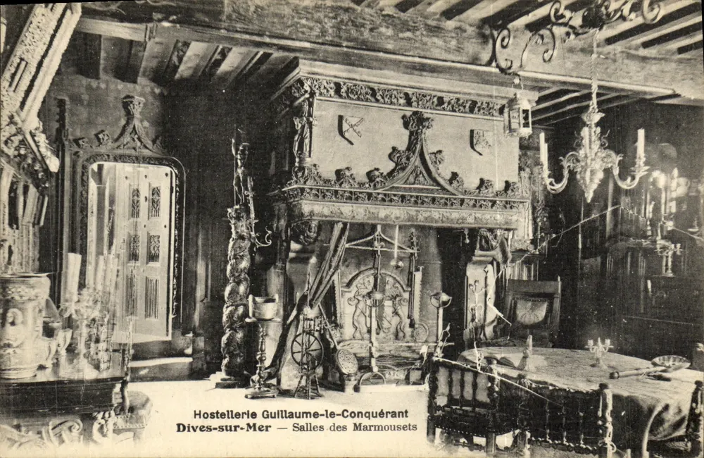 Salle des Marmoussets — Hostellerie Guillaume-le-Conquérant — Dives-sur-Mer - Vorderseite