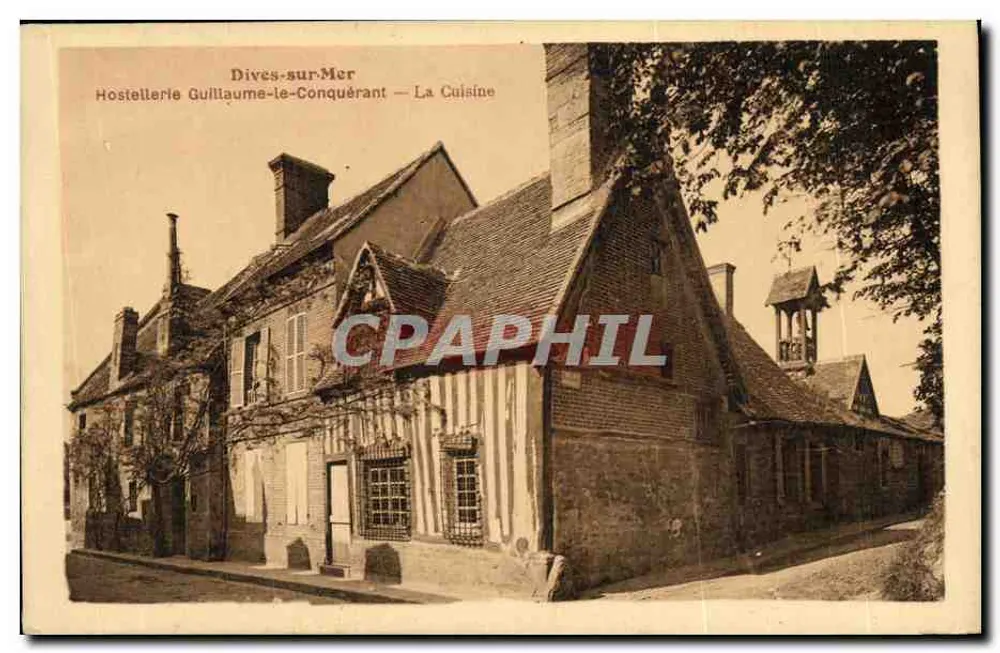 Dives-sur-Mer — Hostellerie Guillaume-le-Conquérant — Die Küche - Vorderseite