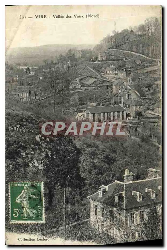 Vallée des Vaux (Nord) — vista panorâmica — Coleção Leclerc - Frente