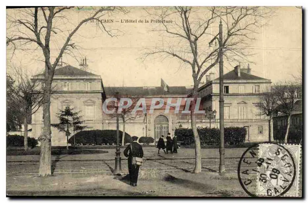 Caen — O Hotel da Prefeitura — Coleção Nova - Frente