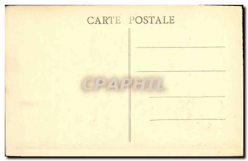 Caen — Vista Geral — Editor não identificado, n° de série 1 - Verso